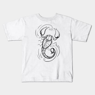 Scorpion, Scorpio zodiac sign Kids T-Shirt